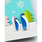 Birch Press Stanzschablone - 57654 Block Print Marching Penguins