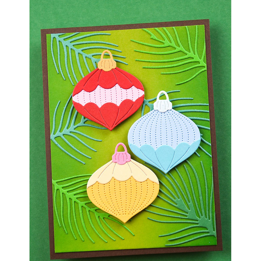 Birch Press Stanzschablone - 57655 Block Print Petal Ornament