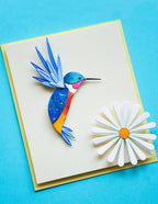 Birch Press Stanzschablone - 57658 Block Print Flashy Hummingbird