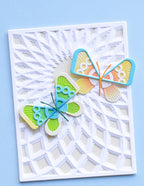 Birch Press Stanzschablone - 57663 Block Print Deco Butterfly