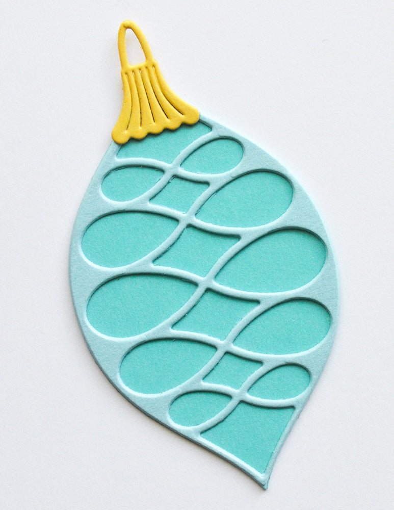 Birch Press Stanzschablone - 57689 Block Print Loop Ornament