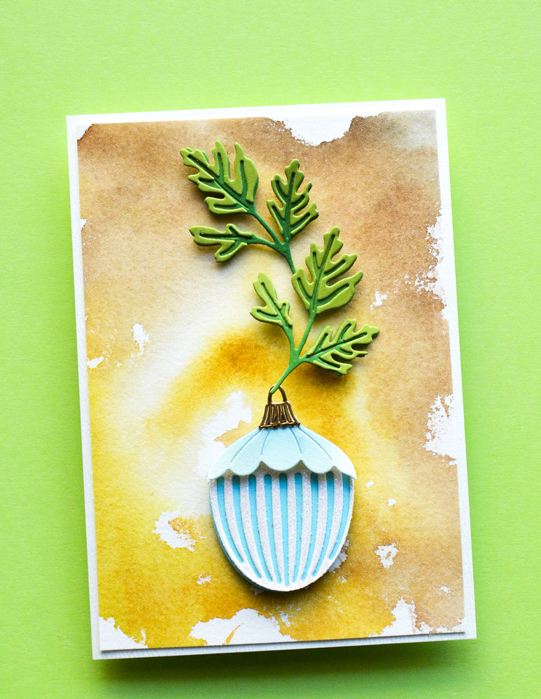 Birch Press Stanzschablone - 57693 Block Print Ribbed Ornament