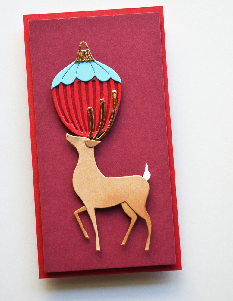 Birch Press Stanzschablone - 57693 Block Print Ribbed Ornament