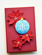 Birch Press Stanzschablone - 57695 Block Print Floral Snowflake Ornament