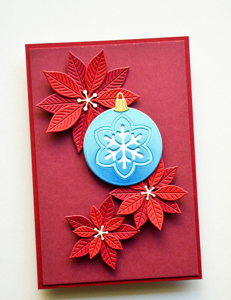 Birch Press Stanzschablone - 57695 Block Print Floral Snowflake Ornament