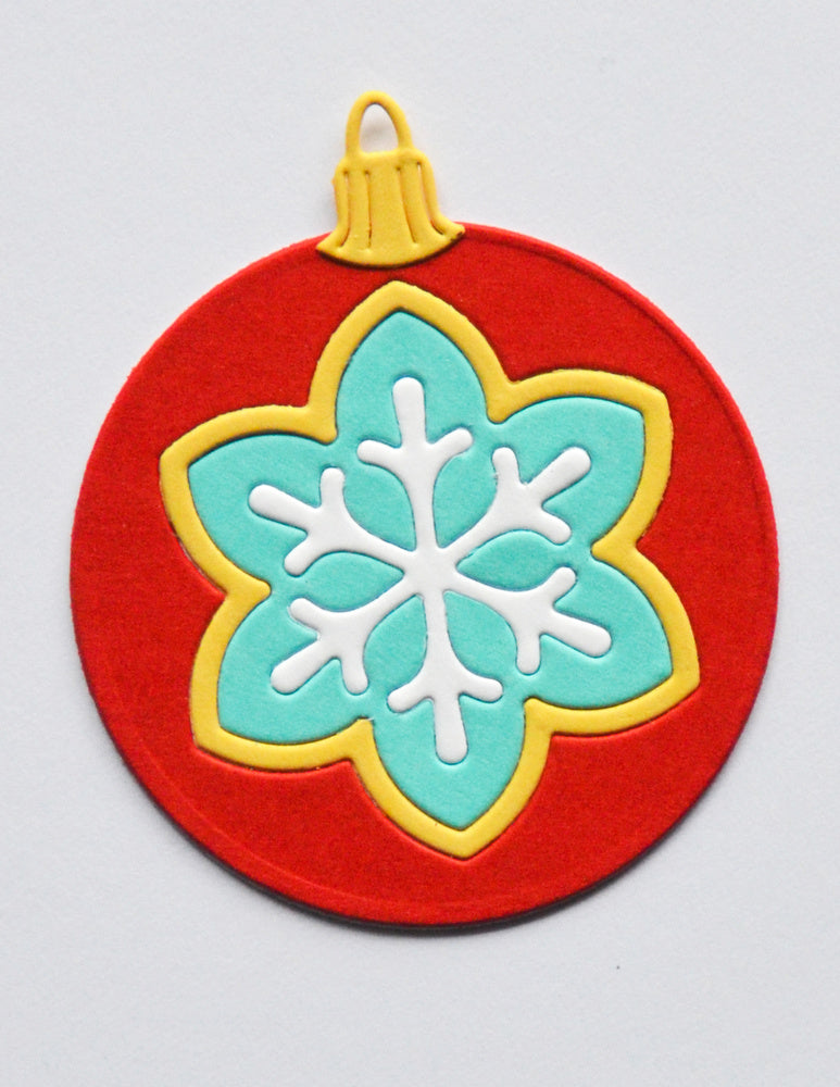 Birch Press Stanzschablone - 57695 Block Print Floral Snowflake Ornament