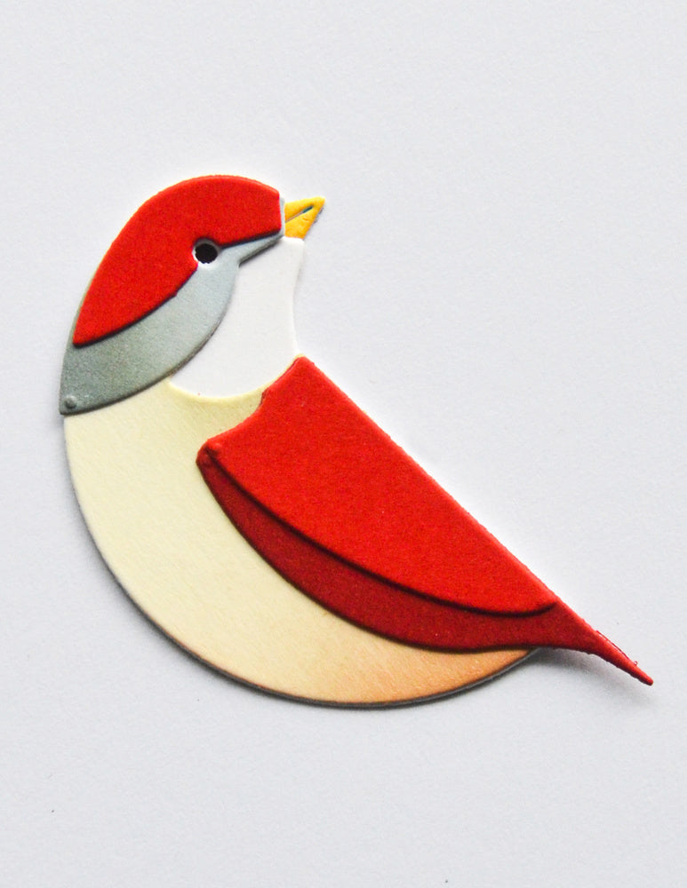 Birch Press Stanzschablone - 57697 Block Print Sunlit Bird