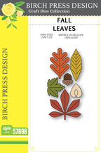 Birch Press Stanzschablone - 57698 Fall Leaves