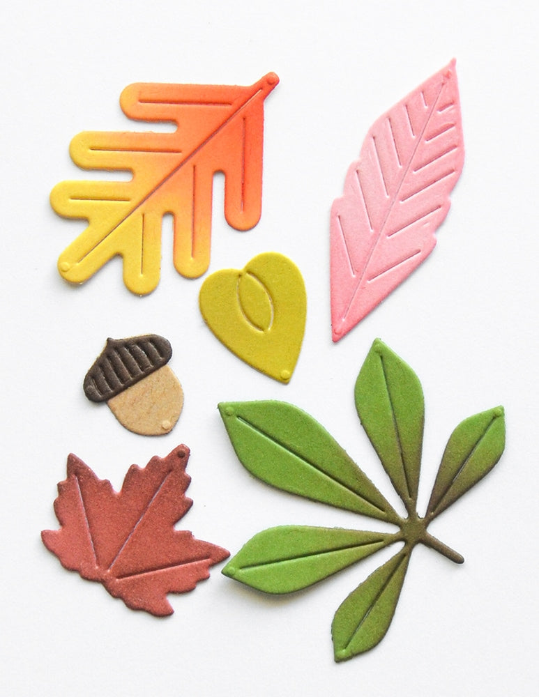 Birch Press Stanzschablone - 57698 Fall Leaves