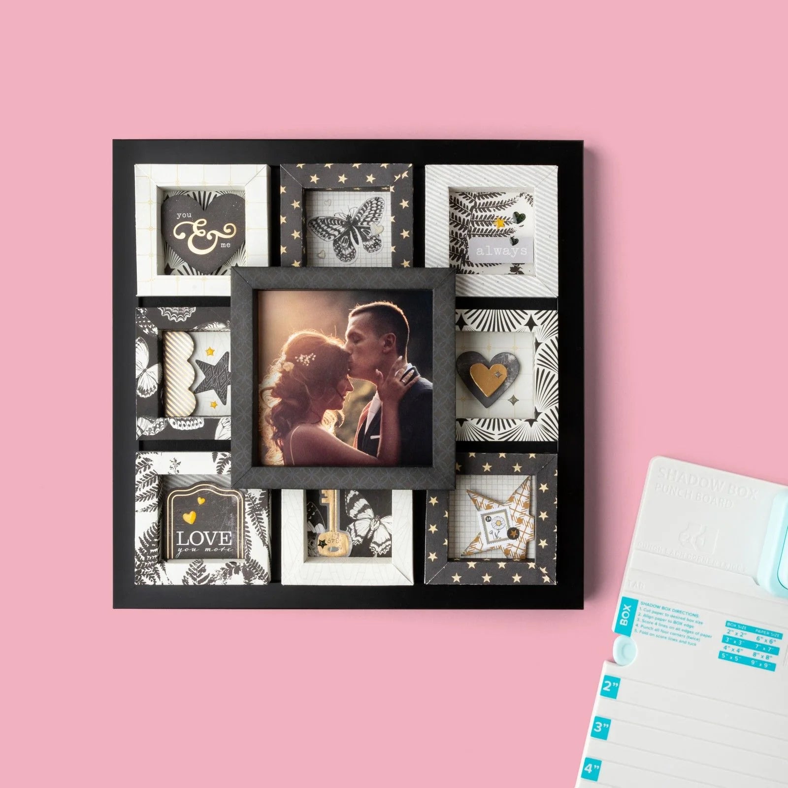 We R Makers Shadow Box Punch Board