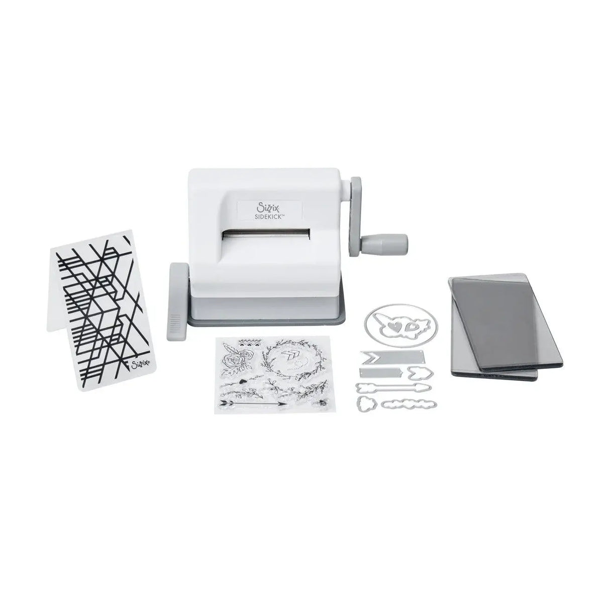 Sizzix Sidekick Starter Kit - White & Gray NEU