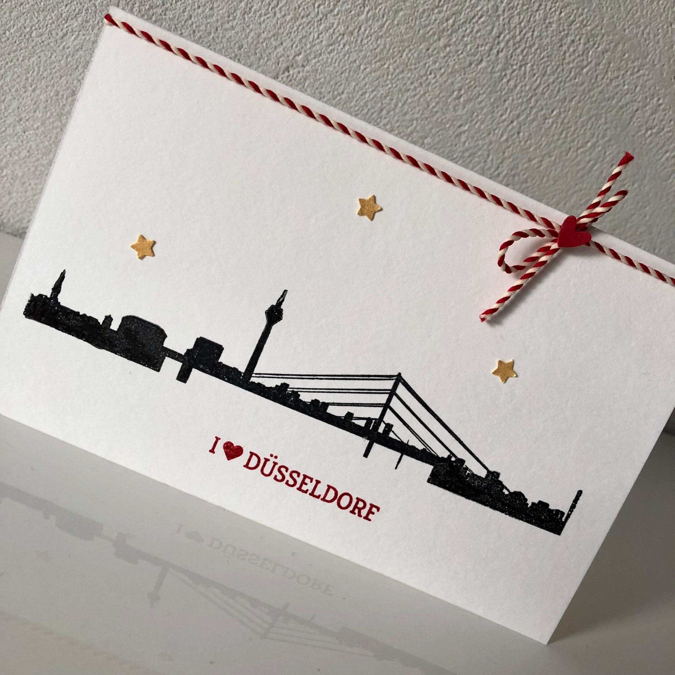 Karten-Kunst Clear Stamps KK-0203 - Skyline Düsseldorf