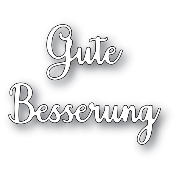 Memory Box Stanzschablone - 94063 Gute Besserung