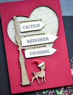 Memory Box Stanzschablone - Scallop Pinpoint Loving Heart Cut Out
