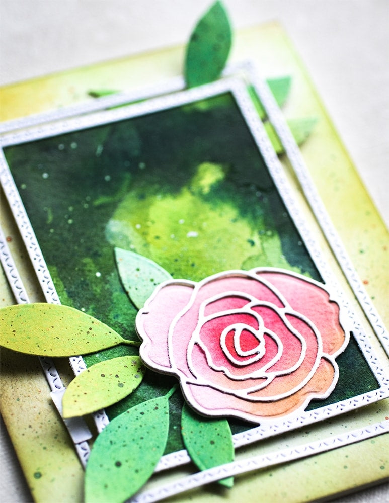 Memory Box Stanzschablone - Classic Rose Frame