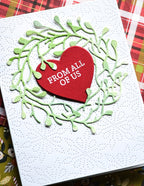 Memory Box Stanzschablone - Mistletoe Wreath