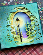 Memory Box Stanzschablone - 94501 Lamplight Tree Collage