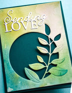 Memory Box Stanzschablone - Sending Love Posh Script