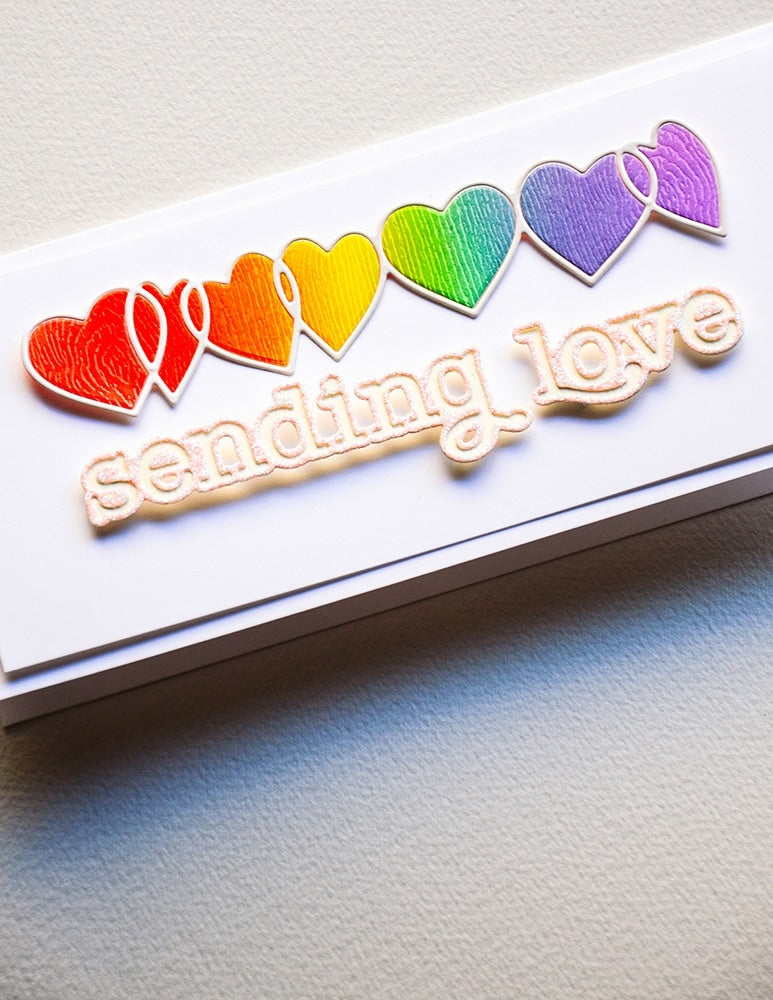 Memory Box Stanzschablone - Heart Ring Stack