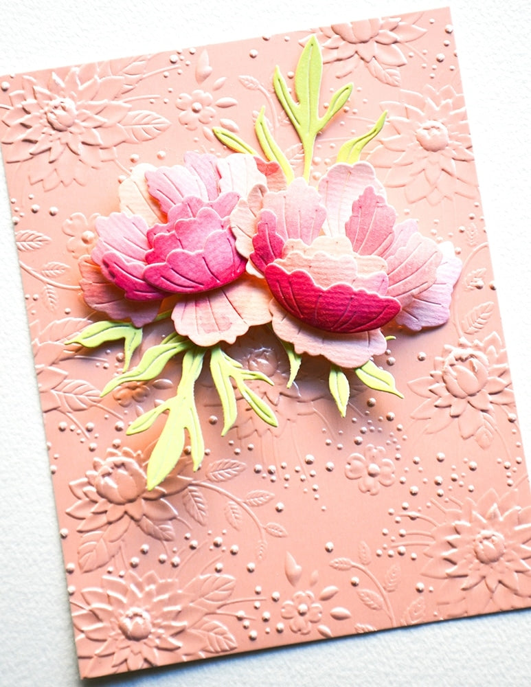 Memory Box Stanzschablone - Luxe Peony