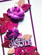 Memory Box Stanzschablone - Luxe Peony
