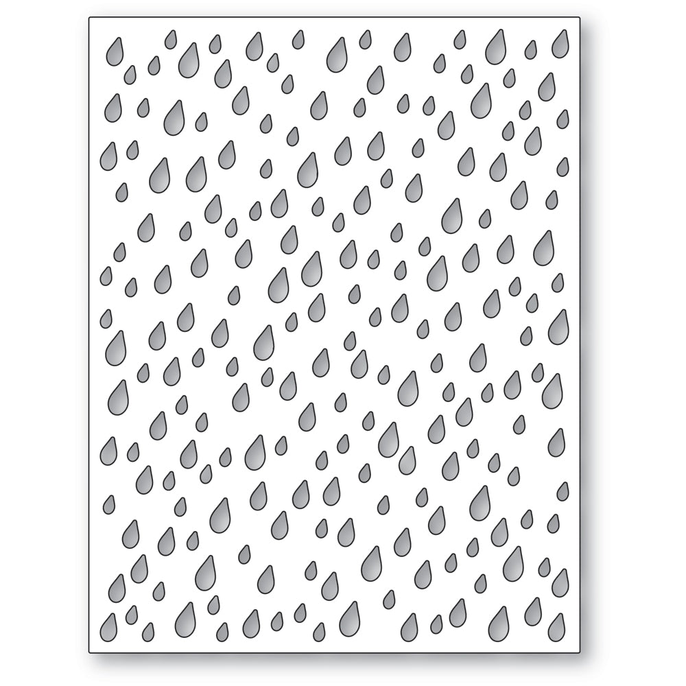 Memory Box Stanzschablone - 94902 Raindrop Plate