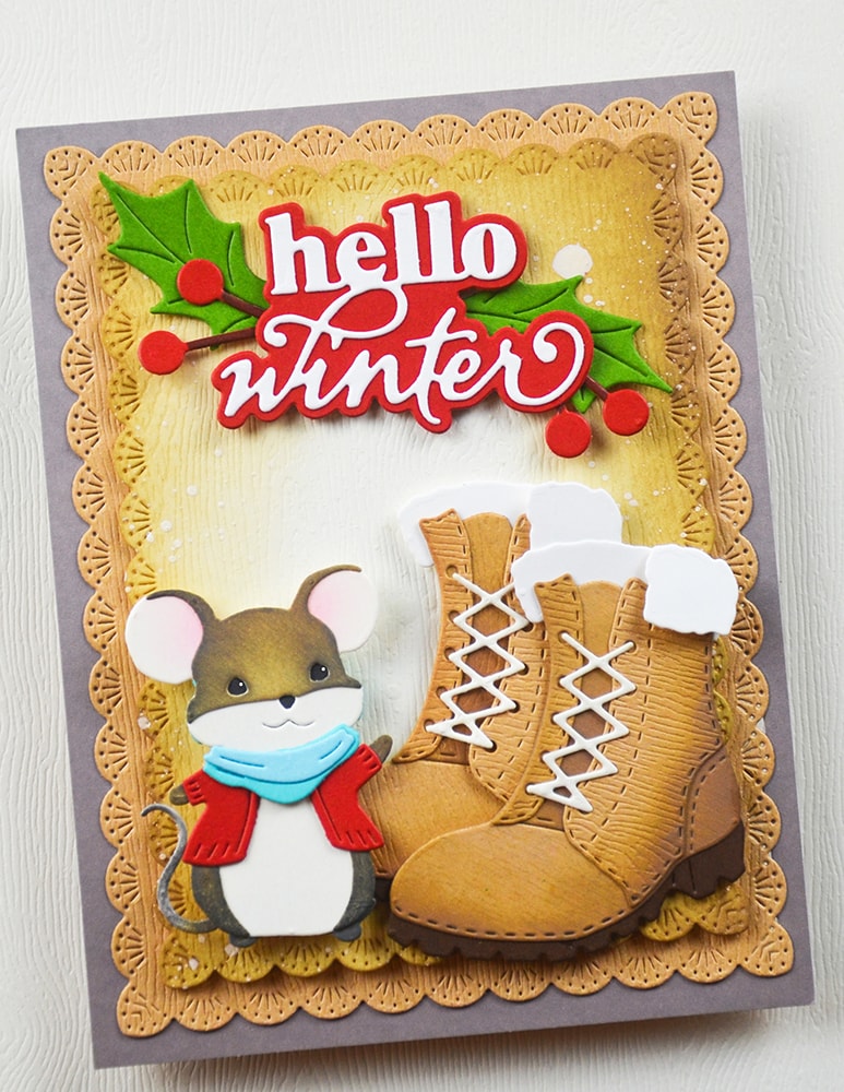 Memory Box Stanzschablone - 94931 Winter Boot