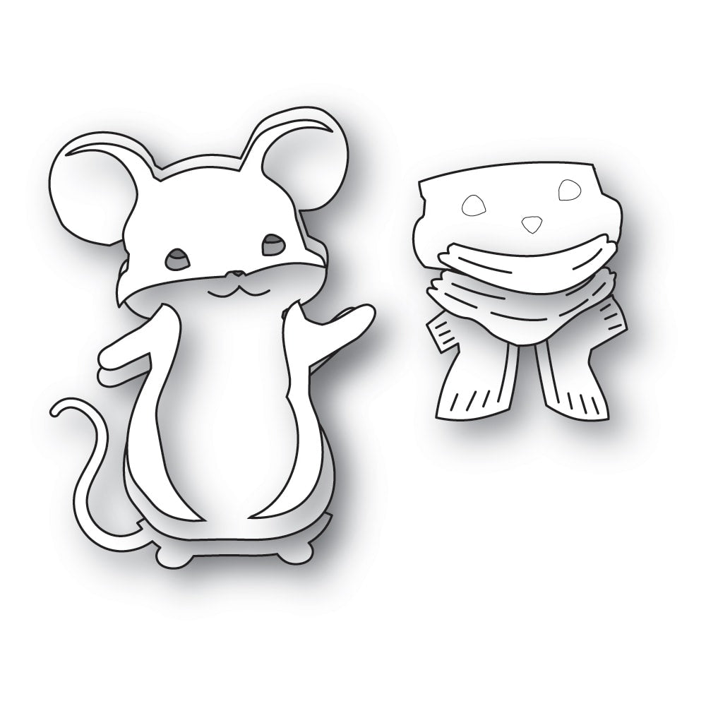 Memory Box Stanzschablone - 94909 Village Mouse
