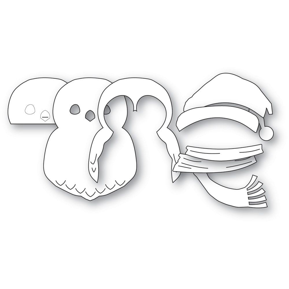 Memory Box Stanzschablone - 94911 Snowy Owl