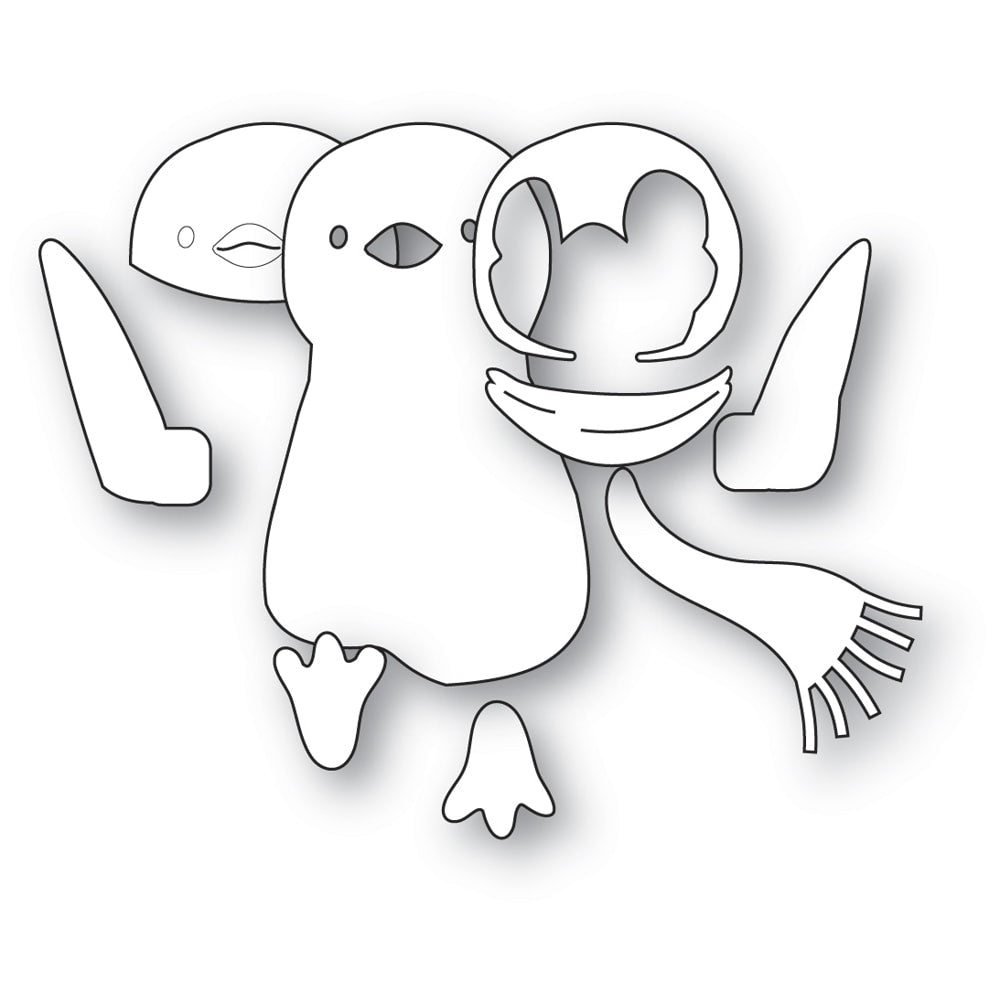 Memory Box Stanzschablone - 94915 Marching Penguin