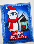 Memory Box Stanzschablone - 94919 Waving Penguin