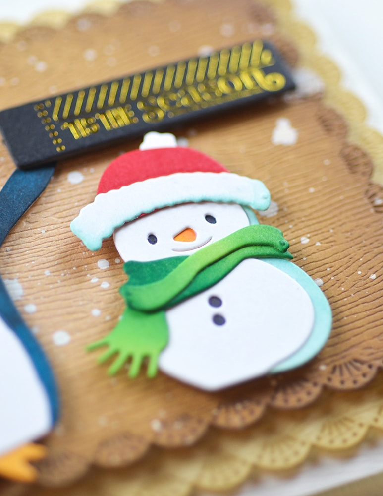 Memory Box Stanzschablone - 94934 Cute Bundled Snowman