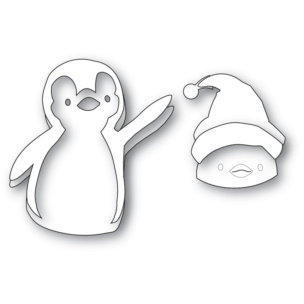 Memory Box Stanzschablone - 94919 Waving Penguin
