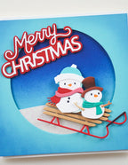 Memory Box Stanzschablone - 94922 Merry Christmas Celebration Script