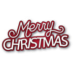 Memory Box Stanzschablone - 94922 Merry Christmas Celebration Script