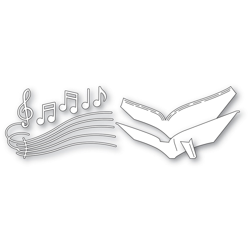 Memory Box Stanzschablone - 94923 Musical Songbook