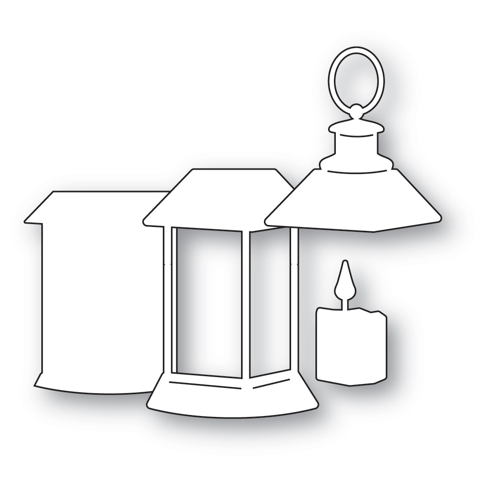 Memory Box Stanzschablone - 94924 Antique Lantern