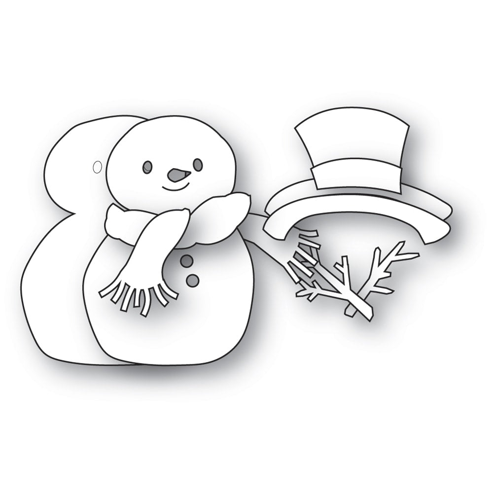 Memory Box Stanzschablone - 94925 Dapper Snowman