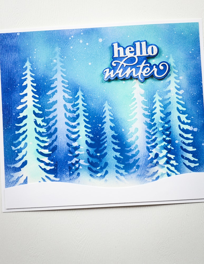 Memory Box Stanzschablone - 94939 Tall Evergreen Trees