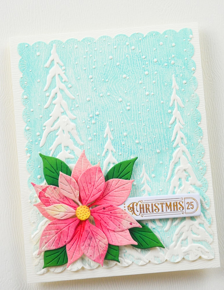 Memory Box Stanzschablone - 94932 Brilliant Poinsettia