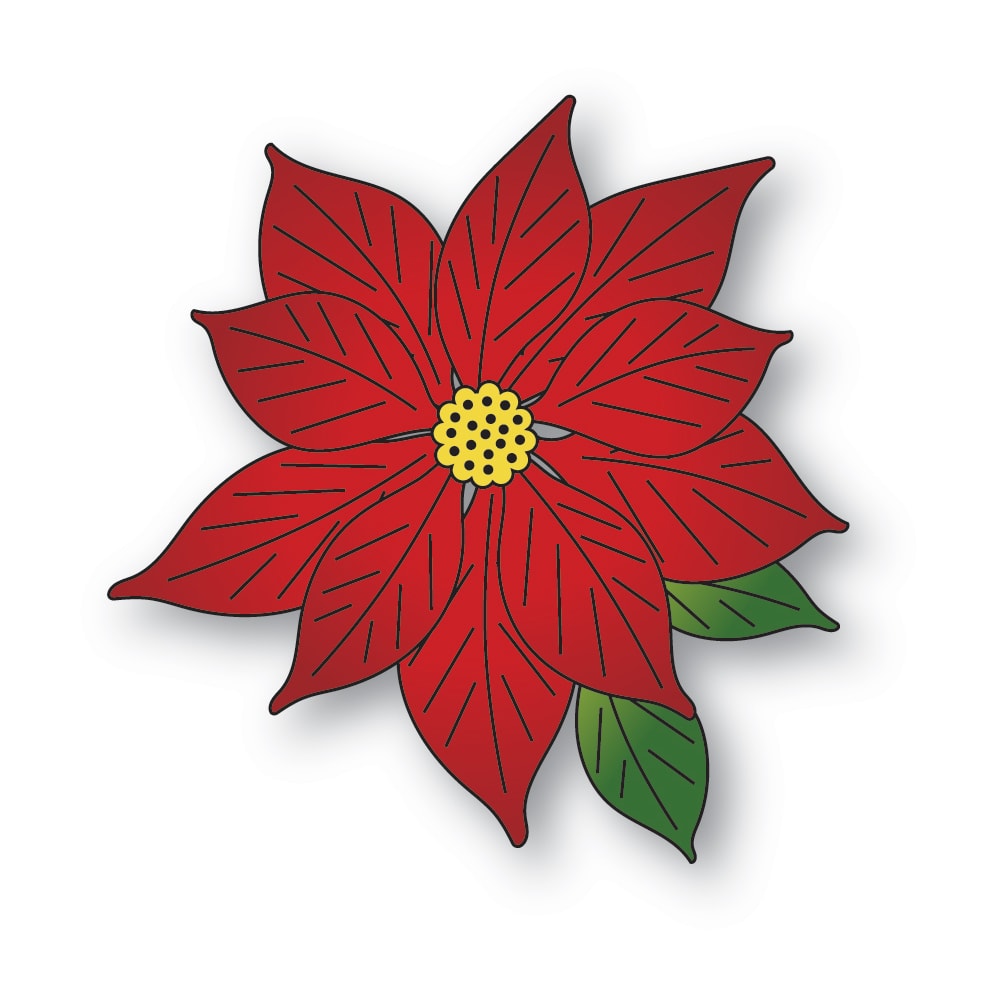 Memory Box Stanzschablone - 94932 Brilliant Poinsettia
