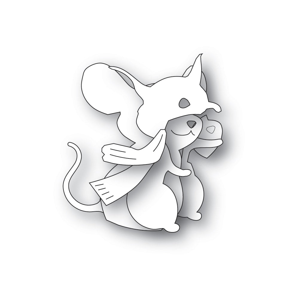 Memory Box Stanzschablone - 94933 Happy Mouse