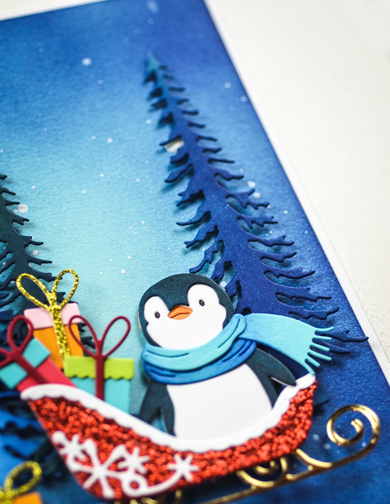 Memory Box Stanzschablone - 94935 Cheerful Penguin