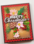 Memory Box Stanzschablone - 94937 Blooming Poinsettias