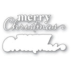 Memory Box Stanzschablone - 94936 Merry Christmas Stylish Script