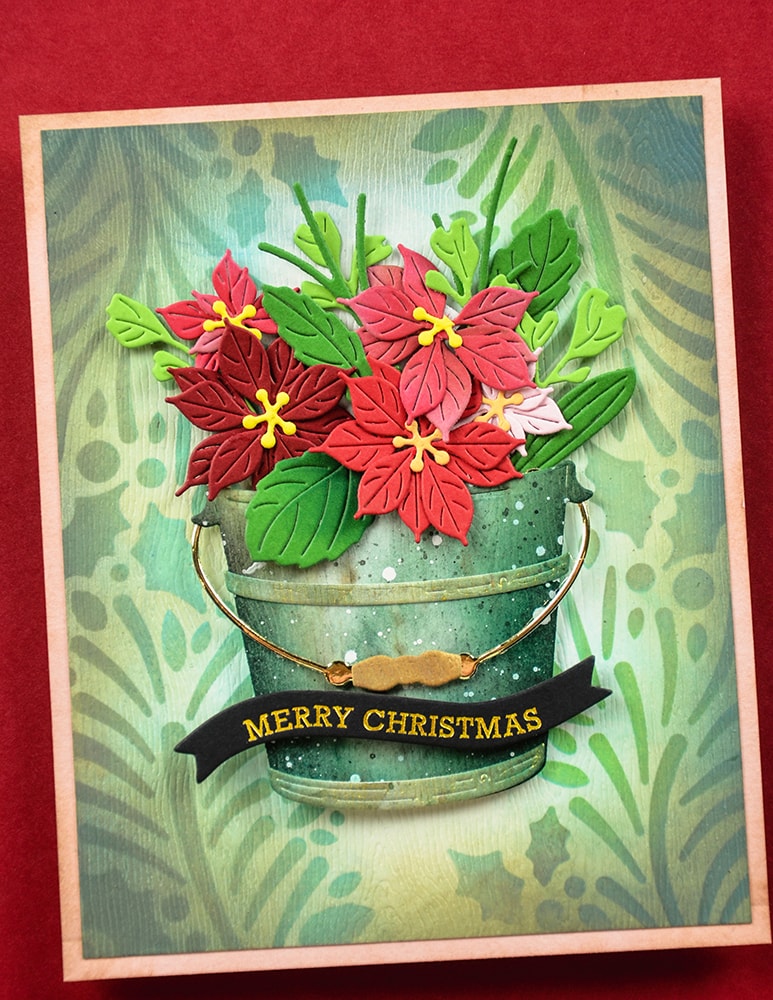 Memory Box Stanzschablone - 94937 Blooming Poinsettias