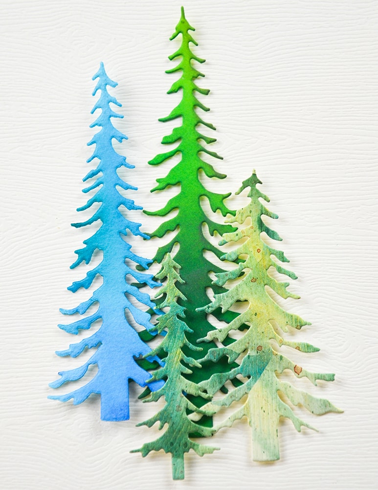 Memory Box Stanzschablone - 94939 Tall Evergreen Trees