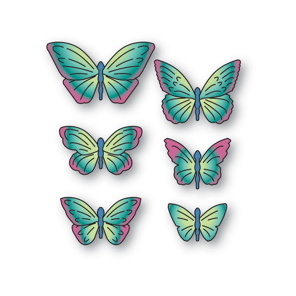 Memory Box Stanzschablone - 94940 Brilliant Butterflies