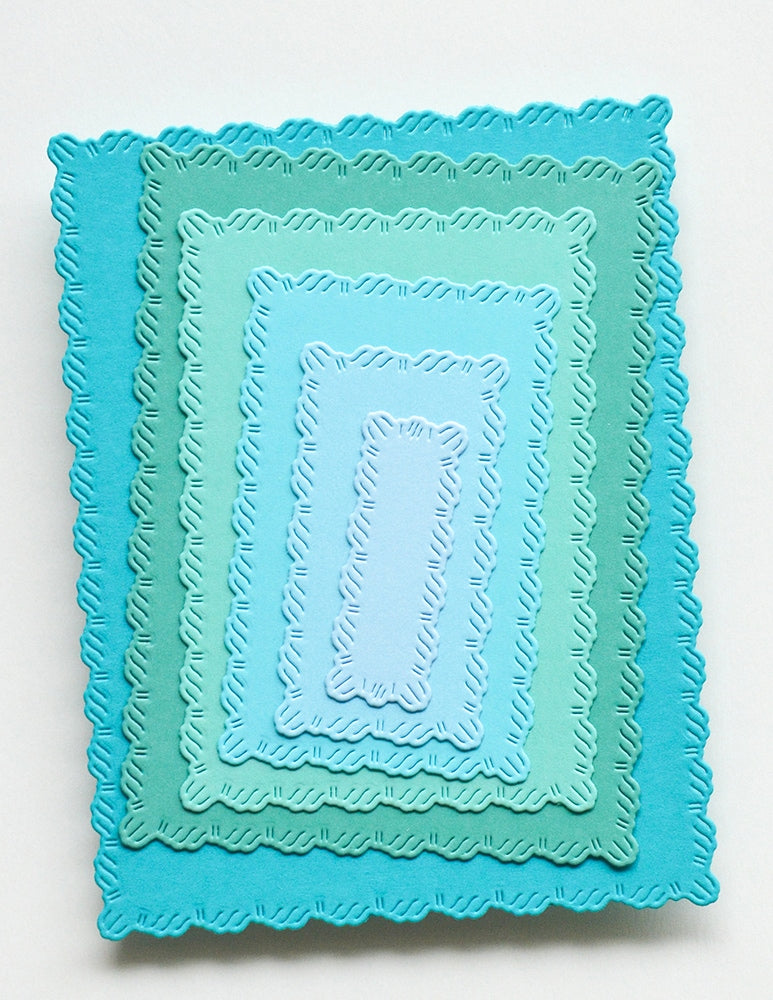 Memory Box Stanzschablone - 94944 Cinched Frames