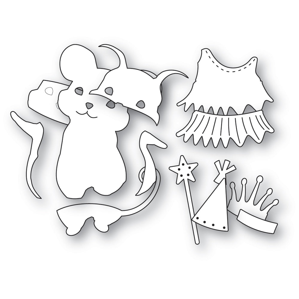 Memory Box Stanzschablone - 94955 Amelia Mouse